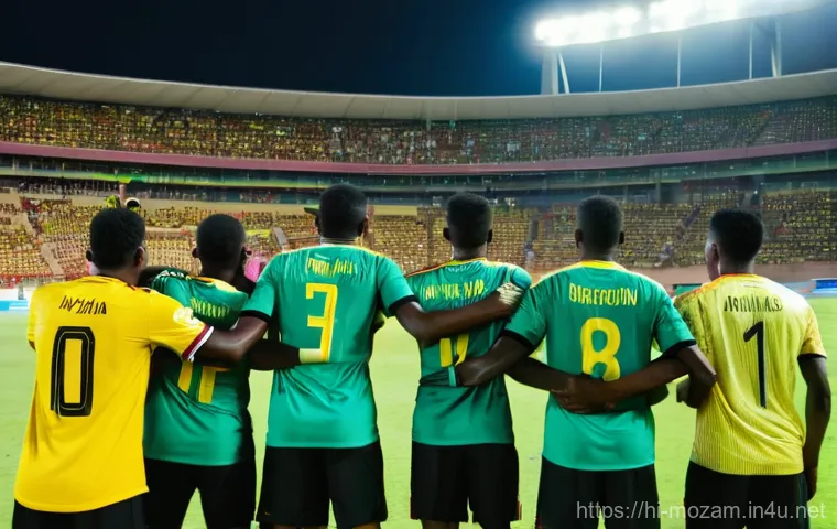 모잠비크 축구 대표팀 역사 - **Prompt: The Dawn of Os Mambas: Post-Independence Joy**
    A vibrant and energetic scene depicting...