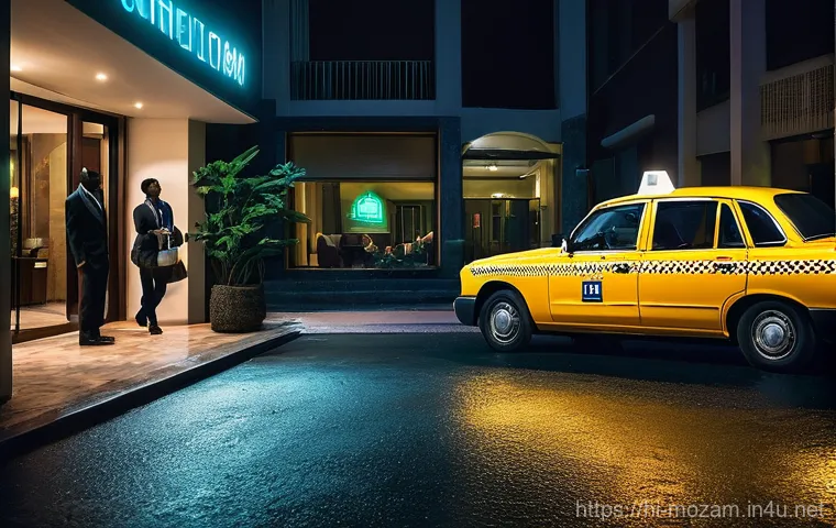 모잠비크의 대중교통 안전 수준 - **Prompt:** A vibrant, bustling daytime scene in a Mozambican town square. At the center is a bright...